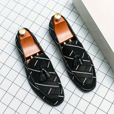 Ingo |  Halbschuhe aus Leder im Retro-Stil