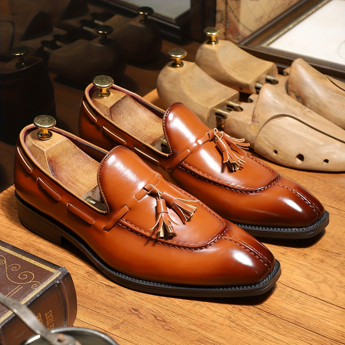 Joachim | Leder-Halbschuhe
