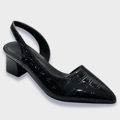 Heidi | Orthopädische Pumps mit Kroko-Design