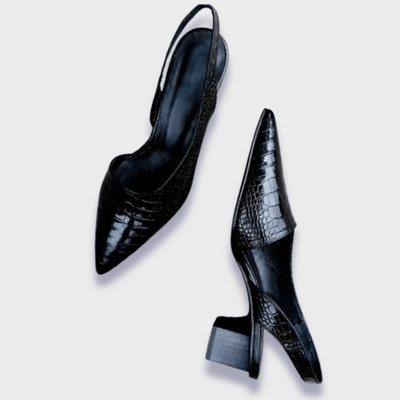 Heidi | Orthopädische Pumps mit Kroko-Design