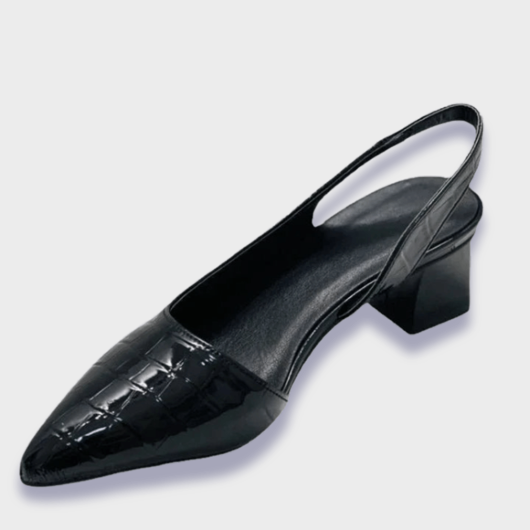 Heidi | Orthopädische Pumps mit Kroko-Design
