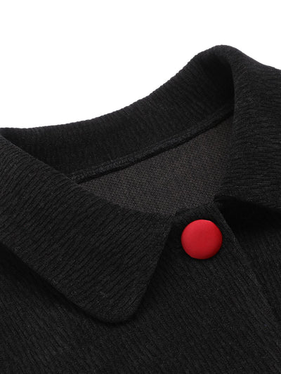 SCHWARZE STRICKJACKE AUS STRICKSTRICK