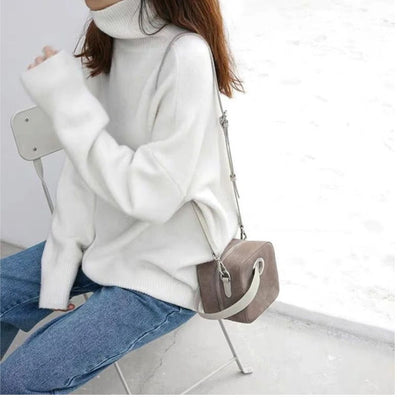 Zia - Lockerer Rollkragenpullover