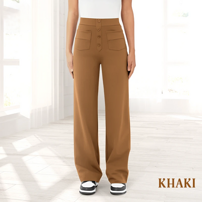 Lina™ | Chic Komfort: Die Casuale High-Waist Stretchhose für Damen