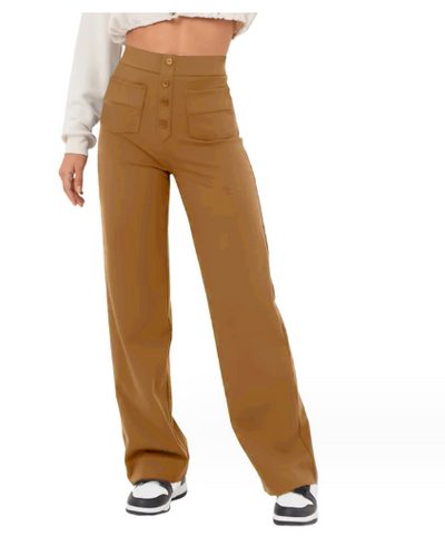 Lina™ | Chic Komfort: Die Casuale High-Waist Stretchhose für Damen