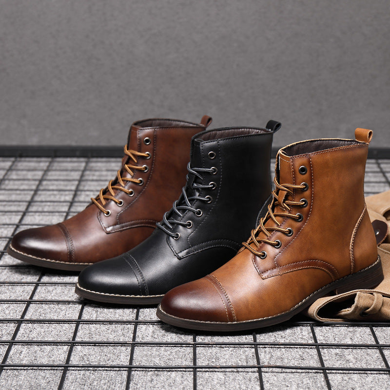 Benedict | Stiefel aus echtem Leder