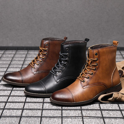 Benedict | Stiefel aus echtem Leder