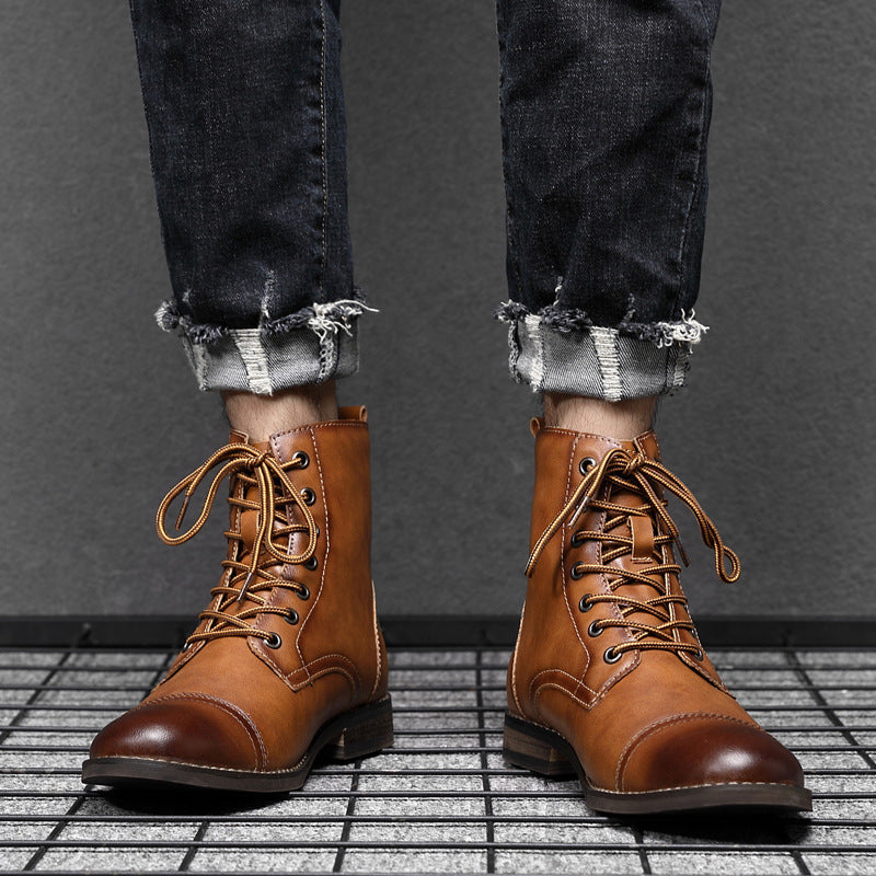 Benedict | Stiefel aus echtem Leder