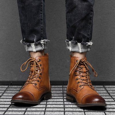 Benedict | Stiefel aus echtem Leder