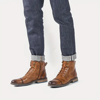 Bryan | Voyager-Stiefel aus Leder