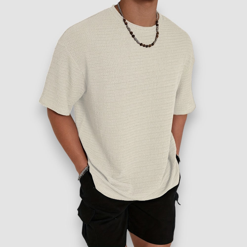 Milan | Texturiertes T-shirt