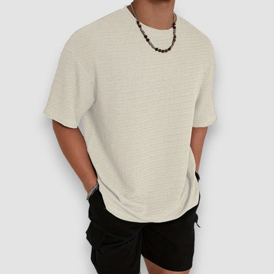 Milan | Texturiertes T-shirt
