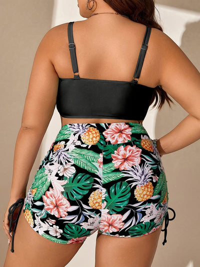Alice | Elegante bikini a due pezzi a vita alta