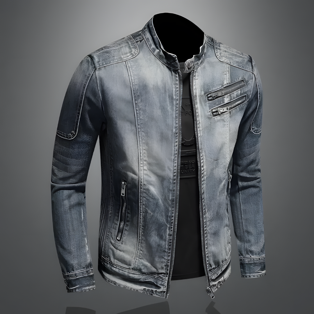 Alex™ | Giacca in denim retrò da uomo