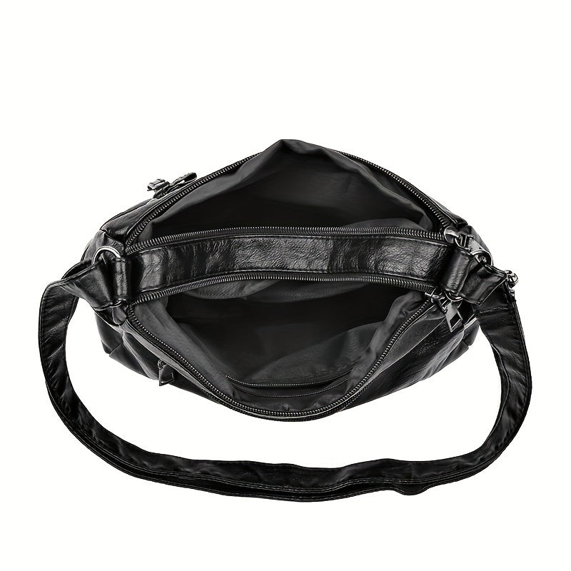 Jody Crossbody mit Nietenbesatz | Anti-Diebstahl Crossbody Tasche