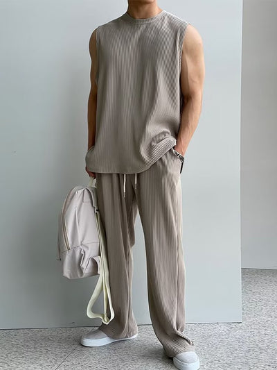 "Urban Lounge Combo" - Set sportivo senza maniche da 2