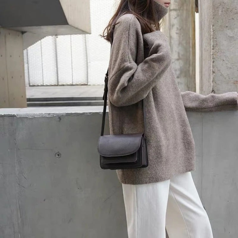 Zia - Lockerer Rollkragenpullover