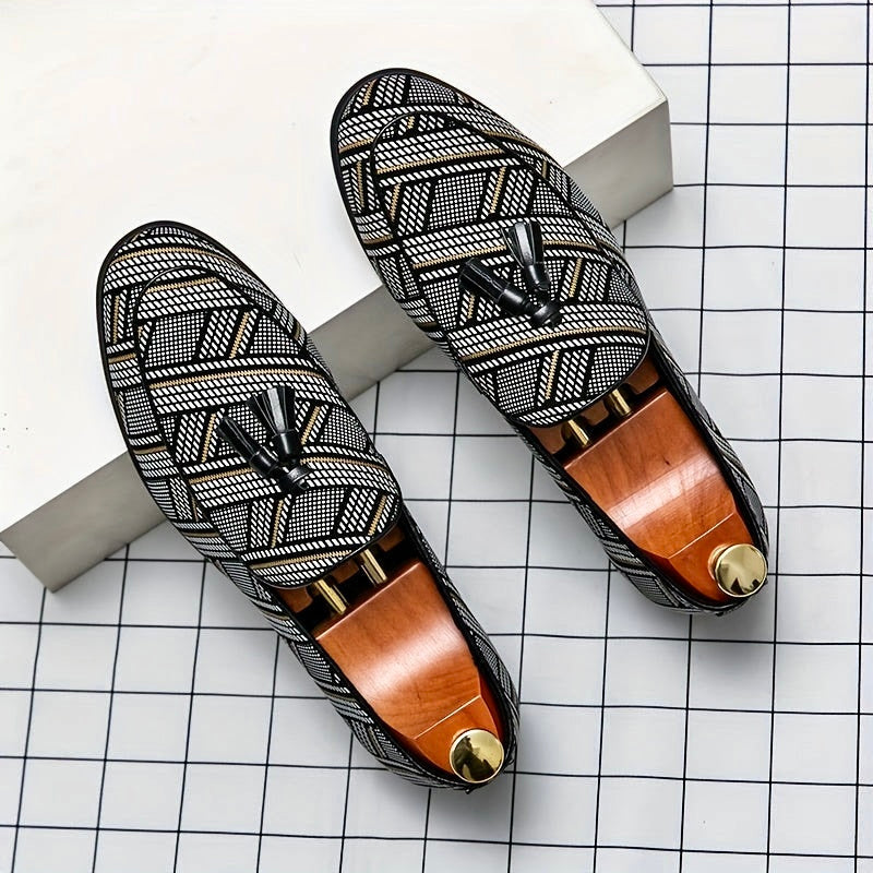 Ingo |  Halbschuhe aus Leder im Retro-Stil