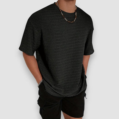 Milan | Texturiertes T-shirt