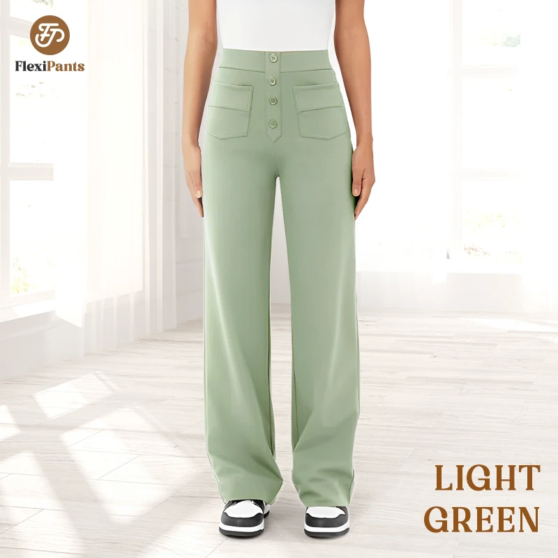 Lina™ | Chic Komfort: Die Casuale High-Waist Stretchhose für Damen