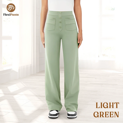 Lina™ | Chic Komfort: Die Casuale High-Waist Stretchhose für Damen
