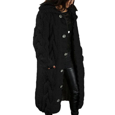 Lonneke® - Cardigan lungo lavorato a maglia
