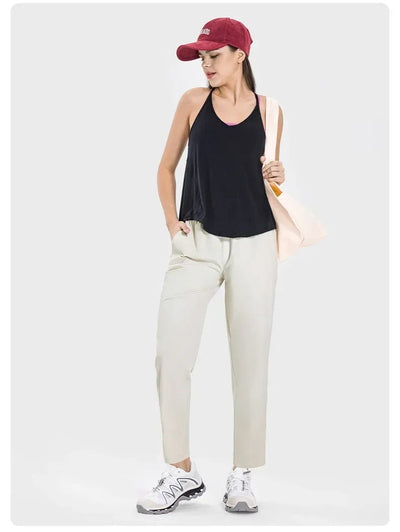Mia | Pantalon de jogging de sport ultraléger avec fonction de séchage rapide et poches