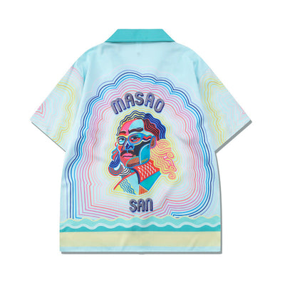"RetroWave" - ​​Set di pantaloncini casual 