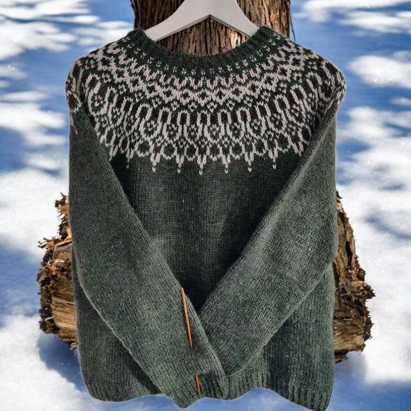 Fara - Gestrickter Winterpullover