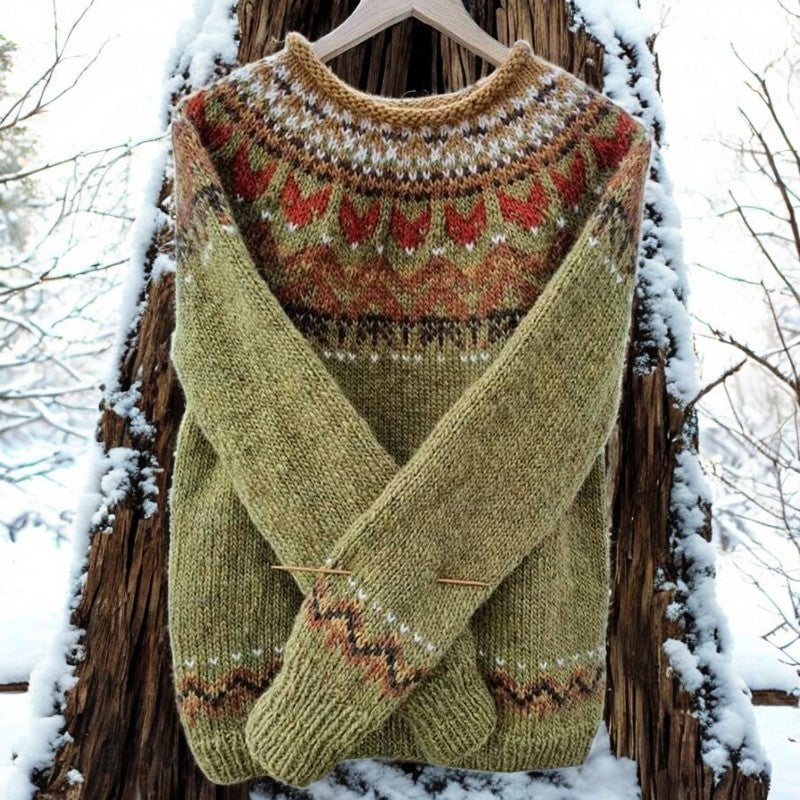 Clara - Vintage Strickpullover
