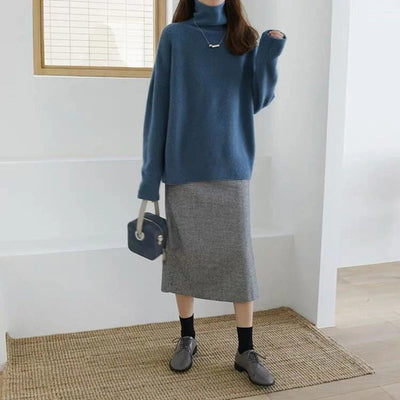 Zia - Lockerer Rollkragenpullover