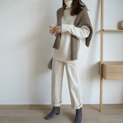 Zia - Lockerer Rollkragenpullover