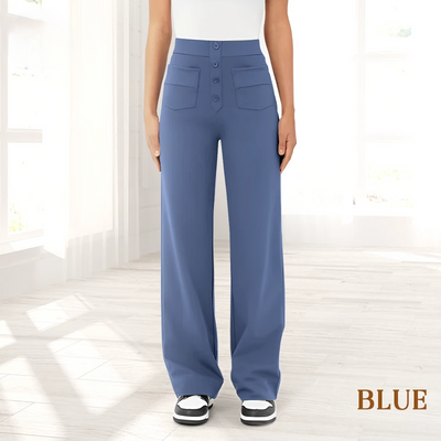 Lina™ | Chic Komfort: Die Casuale High-Waist Stretchhose für Damen
