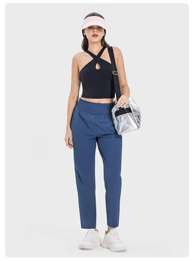 Mia | Pantalon de jogging de sport ultraléger avec fonction de séchage rapide et poches
