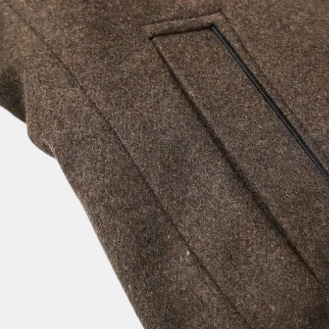 Jack™ | Trench in lana spessa
