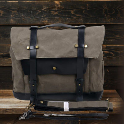 SEATTLE | Canvas-Motorradtasche