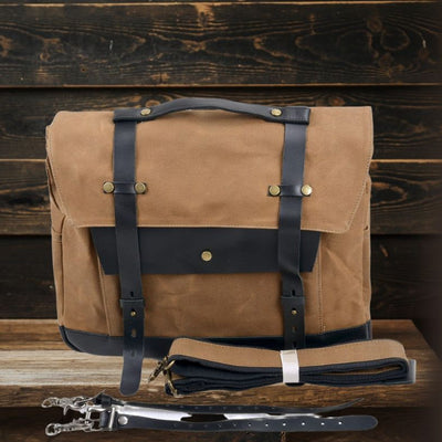 SEATTLE | Canvas-Motorradtasche