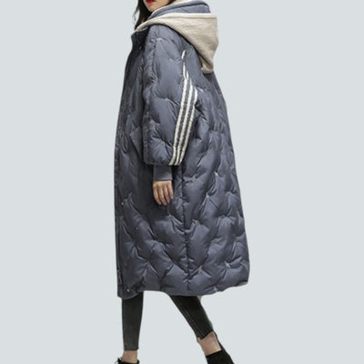 Bernadette - Lange gefütterte Jacke für Frauen