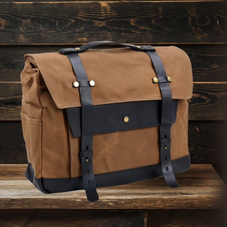 SEATTLE | Canvas-Motorradtasche