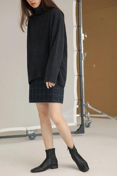 Zia - Lockerer Rollkragenpullover
