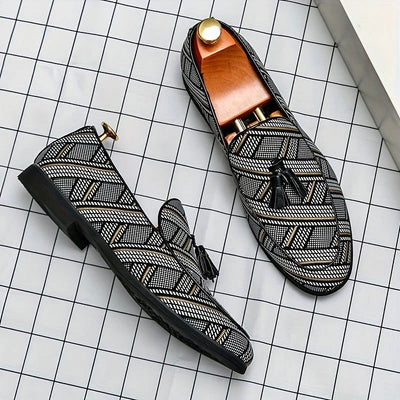 Ingo |  Halbschuhe aus Leder im Retro-Stil