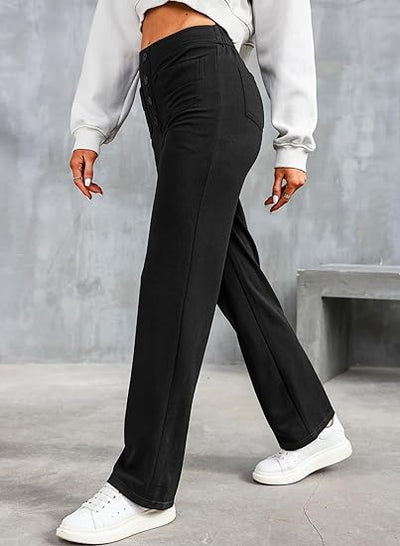 Lina™ | Chic Komfort: Die Casuale High-Waist Stretchhose für Damen