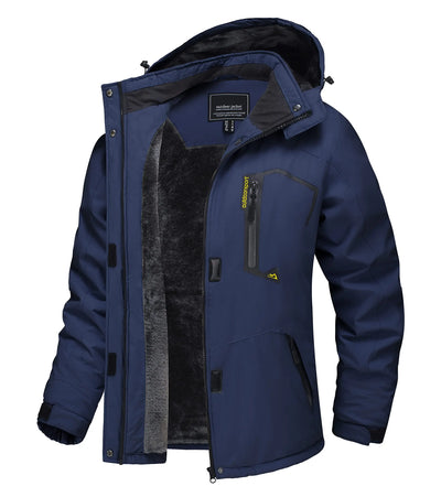 Benny - Lange wasserdichte Wanderjacke mit abnehmbare Kapuze - Unisex