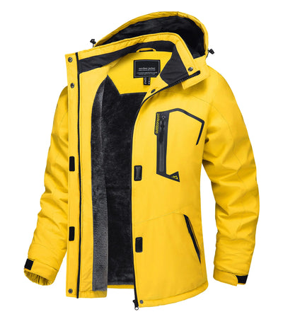 Benny - Lange wasserdichte Wanderjacke mit abnehmbare Kapuze - Unisex