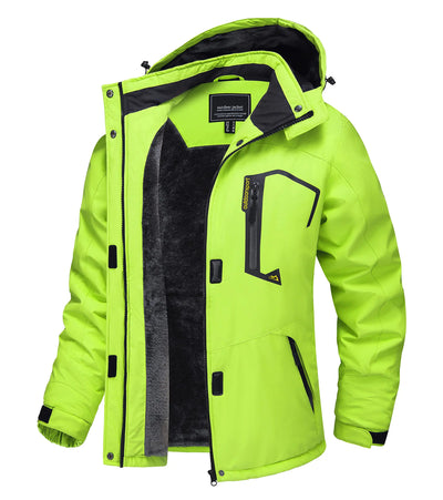Benny - Lange wasserdichte Wanderjacke mit abnehmbare Kapuze - Unisex