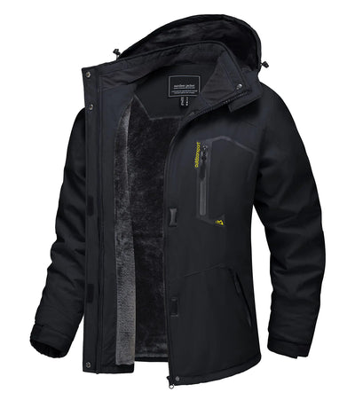 Benny - Lange wasserdichte Wanderjacke mit abnehmbare Kapuze - Unisex