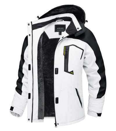 Benny - Lange wasserdichte Wanderjacke mit abnehmbare Kapuze - Unisex