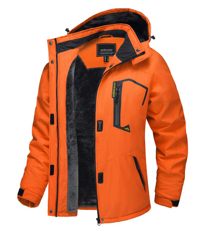 Benny - Lange wasserdichte Wanderjacke mit abnehmbare Kapuze - Unisex