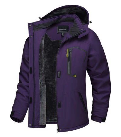 Benny - Lange wasserdichte Wanderjacke mit abnehmbare Kapuze - Unisex