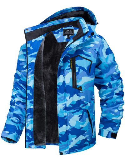 Benny - Lange wasserdichte Wanderjacke mit abnehmbare Kapuze - Unisex